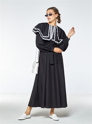 Black Ferluga Elbise